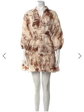 Sandro African Print Dress